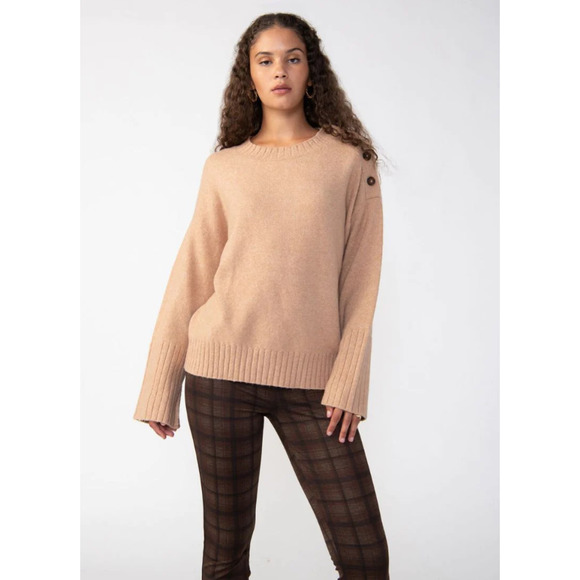 Sanctuary Sweaters - $99 MSRP SANCTUARY - ON ARRIVAL SWEATER Toasted Oats